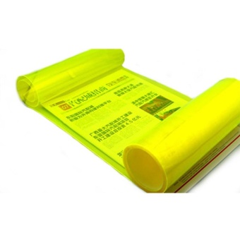 Gambar Moonar Waterproof Self adhesive Car Light Headlight Taillight Tint Film Membrane Sticker 30cm*60cm (Fluorescent yellow)   intl