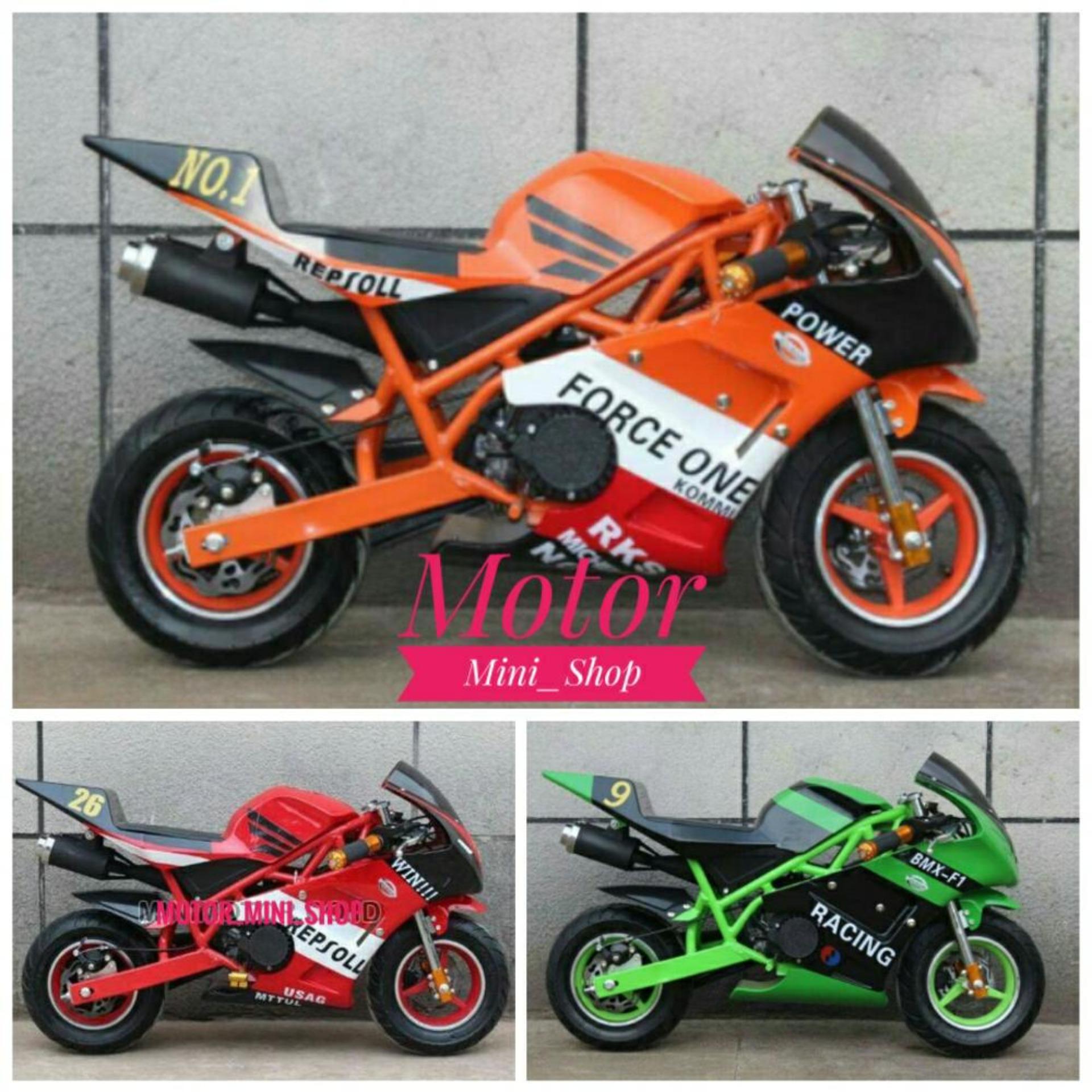 Motor mini gp new force one racing 50cc