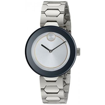 Movado Womens Swiss Quartz Stainless Steel Automatic Watch, Color:Silver-Toned (Model: 3600381) - intl  