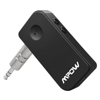 Gambar Mpow Streambot penerima Bluetooth handsfree dan nirkabel mobil kit untuk rumah mobil sistem Audio dengan 3,5 mm Stereo Output   International
