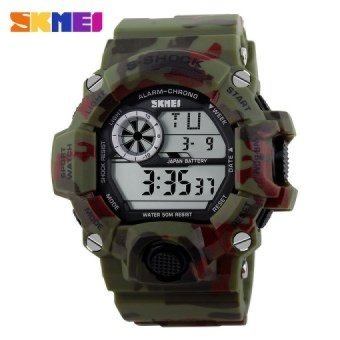 New Designer High Quality Waterproof Mens S Shock ManMultifunction Sports Military Watches Led Digital Quartz Wristwatch - intl  