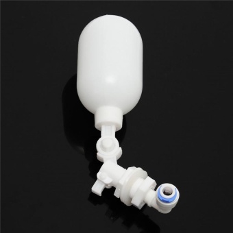 Gambar New Float Ball Valve Shut off 1 4   Automatic Fill Feed Fish Tank Aquarium Water White   intl