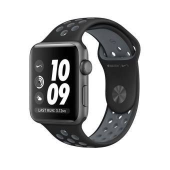 Nike Sports Band for Apple Watch 42mm - Black/Grey  