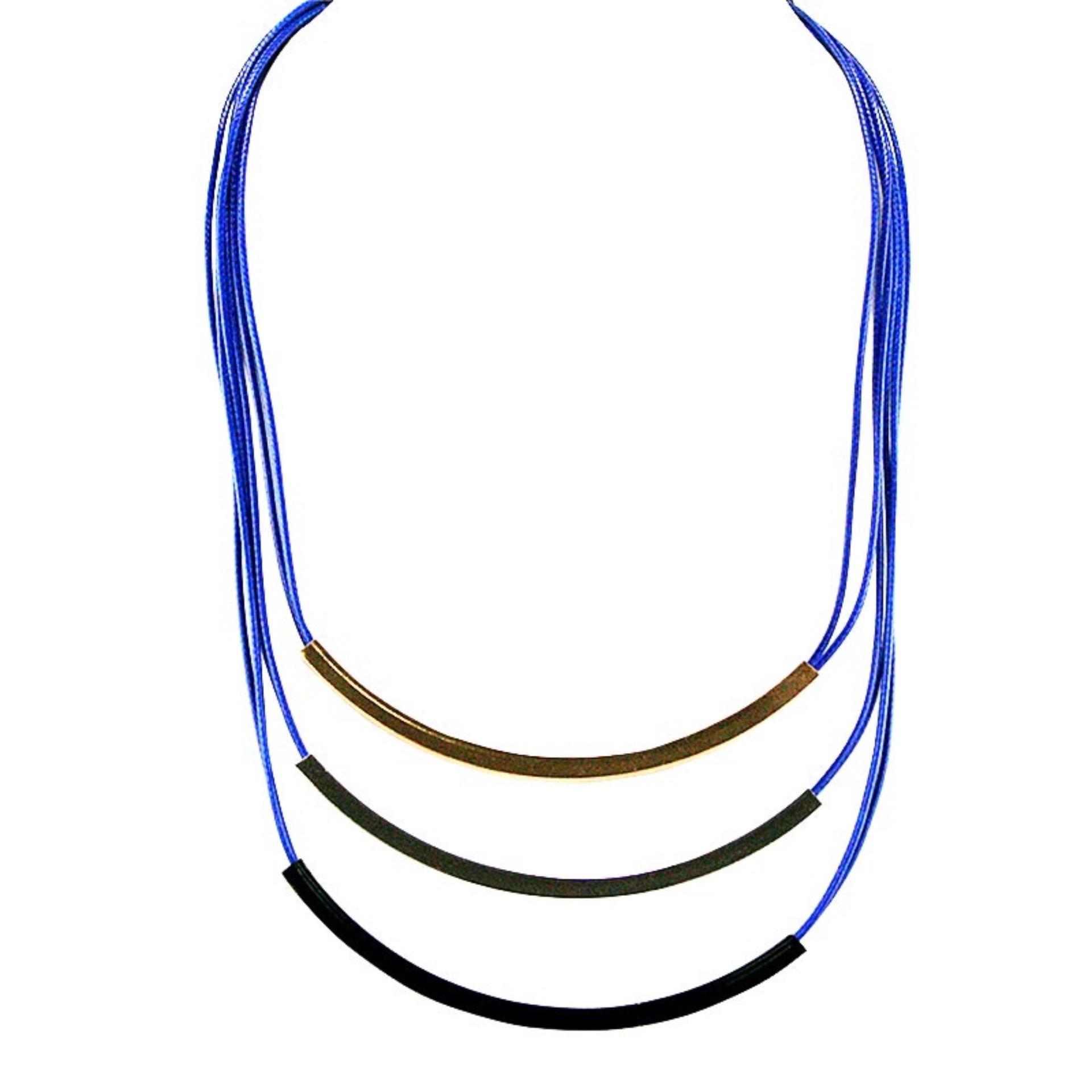 Ofashion Aksesoris Kalung XX-CA-1703K054 Xuping Jewelery Necklace Accessories 54 CM - Biru