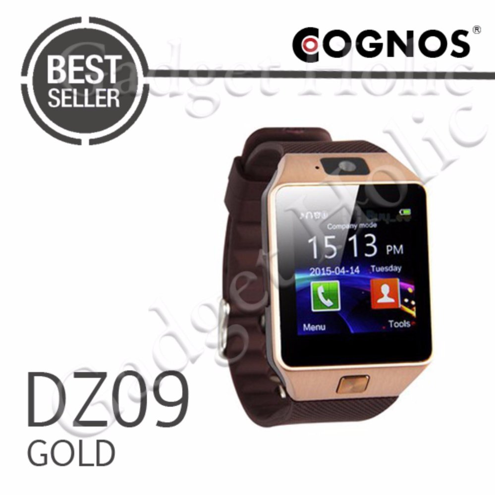 Onix Cognos Smartwatch U9 DZ09 TERMASUK BOX - Gold Smart Watch