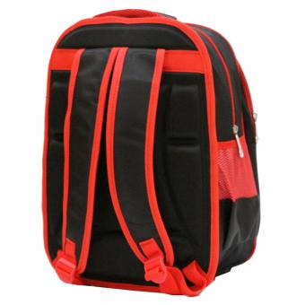 Onlan Tas Ransel Anak Sekolah SD Import Motif 6D Timbul Soft Hard Cover - Red Pebruari 2019 - 3 Onlan Tas Ransel Anak Sekolah SD Import Motif 6D Timbul Soft Hard Cover - Red - 3