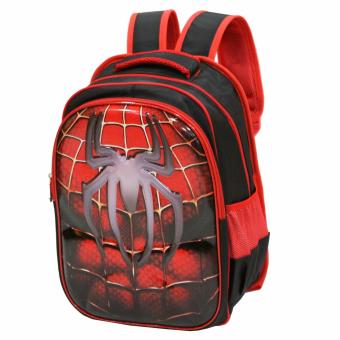 Onlan Tas Ransel Anak Sekolah SD Import Motif 6D Timbul Soft Hard Cover - Red Pebruari 2019 - 5 Onlan Tas Ransel Anak Sekolah SD Import Motif 6D Timbul Soft Hard Cover - Red - 5