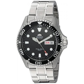 Orient Mens FAA02004B9 Ray II Analog Automatic Silver-Toned Stainless Steel Diving Watch - intl  