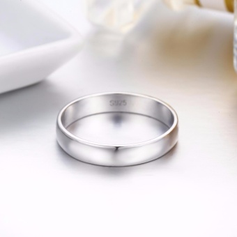 Pinannie Asli Putih Berlapis Emas 925 Perak Cincin Wanita Dan Pria Desember 2018 - 2 Pinannie asli putih berlapis emas 925 perak cincin wanita dan pria - 2