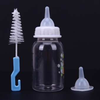 Portable Puppy Kitten Feeding Drink Bottle Milk Feeder Dispenser - Intl Juni 2018 - 4 Portable Puppy Kitten Feeding Drink Bottle Milk Feeder Dispenser - intl - 4