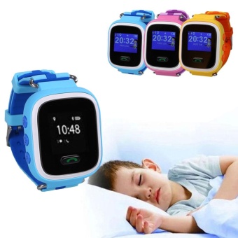 Q60 Smart Watch Smartband SOS Call Anti-lost Kid Child for Android iOS Pink - intl  