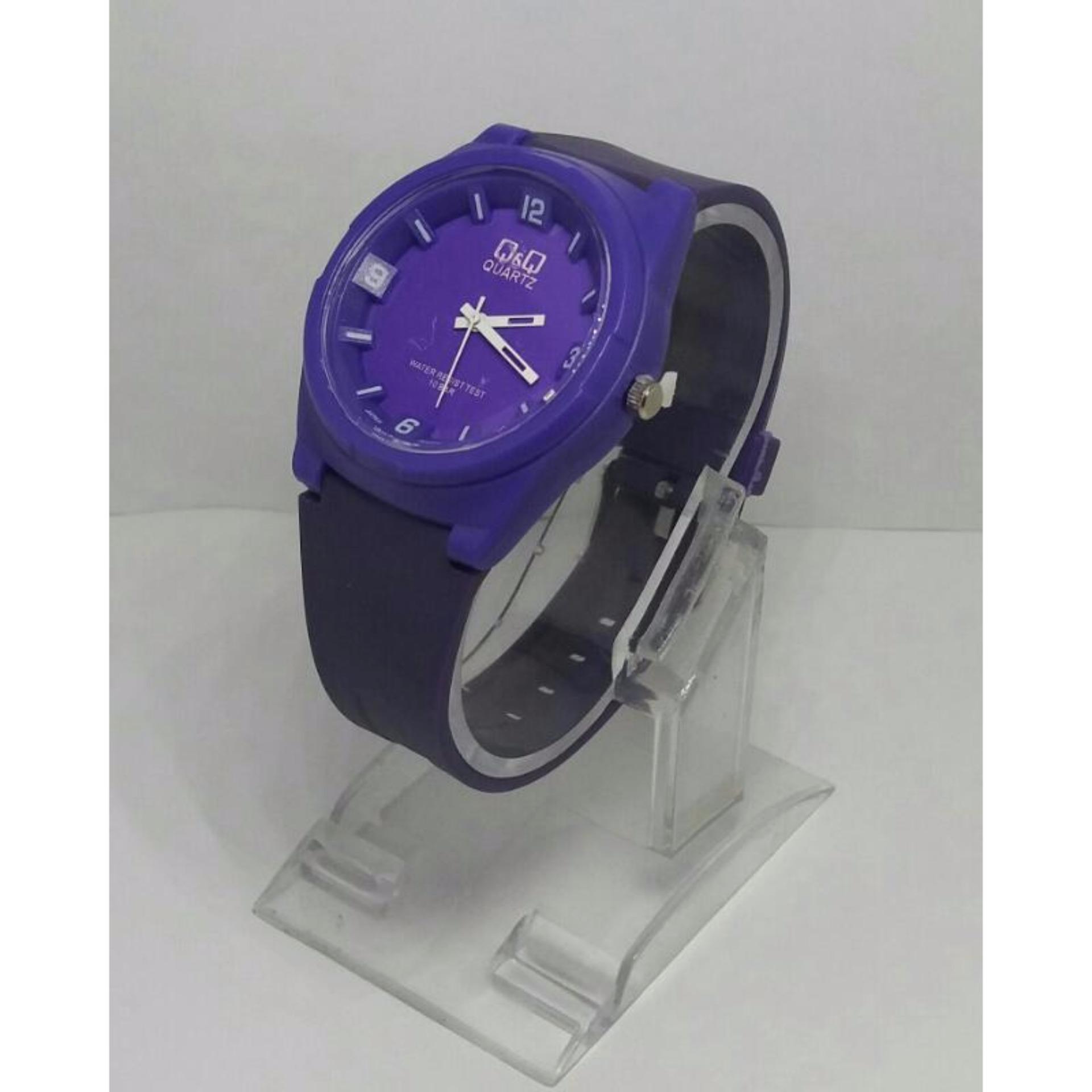 Q&Q Watch - QQ 010 -SR Jam Tangan Sport Wanita - Rubber Strap .