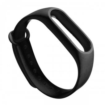 Rainbow gelang karet untuk Xiaomi Mi Band 2 - Mi Band 2 - Millet 2 Jam Rope - Gelang karet Jam - Hitam  