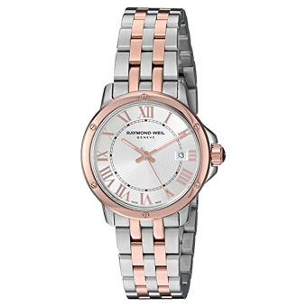 Raymond Weil Women's 'Tango' Swiss Quartz Stainless Steel Dress Watch, Color:Two Tone (Model: 5391-SB5-00658) - Intl  