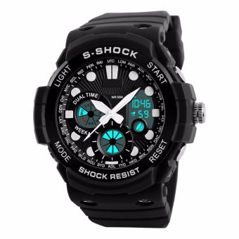 S-Shock Sport Watch AD1205 Water Resistant 50m - Black  