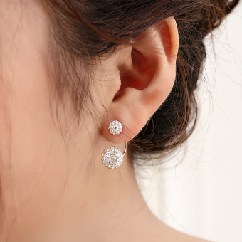 BELI SEKARANG S925 Jepang dan Korea Selatan perempuan jarum perak anting-anting manis anting anting-anting Klik di sini !!!