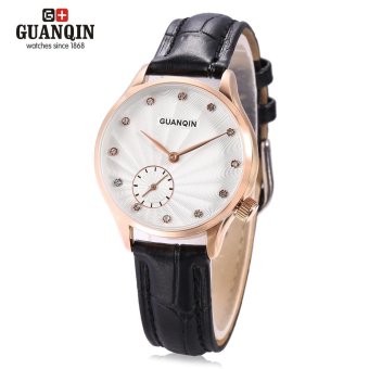 S&L GUANQIN GS19052 Female Quartz Watch (Black) - intl  