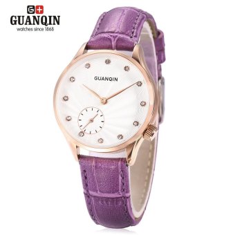 S&L GUANQIN GS19052 Female Quartz Watch (Purple) - intl  