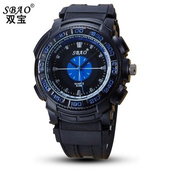 SBAO Quartz Watch Men Sports Seven Colors Wristwatch FashionStudent Military Waterproof Wrist Watch Relogio Masculino S-495 - intl  