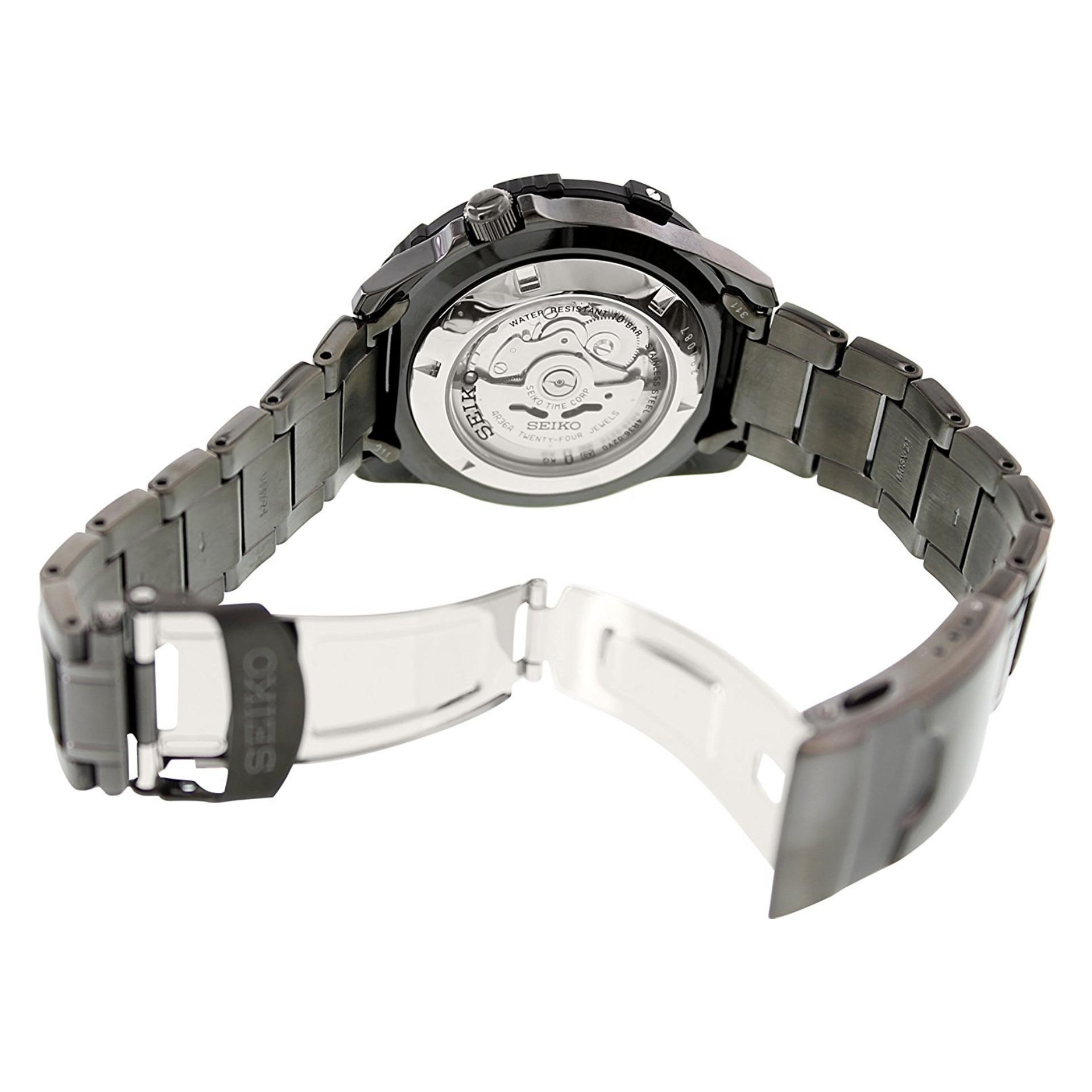Pencarian Termurah Seiko 5 Sport Automatic Jam Tangan Pria Strap Seiko 5 Sport Automatic Jam Tangan Pria Strap Stainless Stell SRP489K1 Black