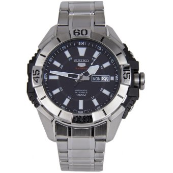 SEIKO 5 Sports Automatic 24 jewels Jam Tangan Pria SRP793K1 - Stainless Steel - Silver  