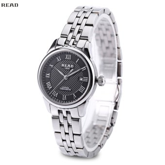 SH READ R6029L Women Quartz Watch Calendar Sapphire Mirror 3ATM Wristwatch black Black - intl  