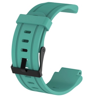 Silicone Replacement Wrist Watch Band + Case Cover For Garmin Forerunner 225 GN - intl  