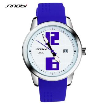 SINOBI Fashion Womens Wrist Watches Silicone Watchband Females Quartz Clock Ladies Wristwatch - intl  