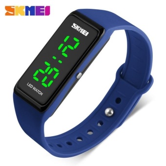 SKMEI 1265 Lady Simple Design LED Watch Digital Watch RoyalBlue - intl  