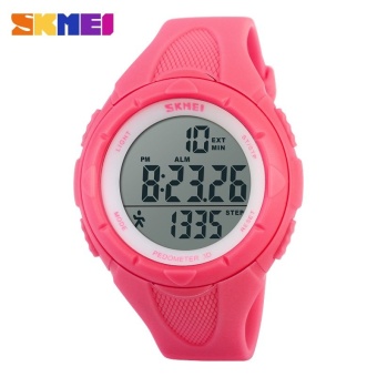 SKMEI Brand Watch 1108 New Casual Women's Watch Pedometer Digital Fitness For Men Women Outdoor Wristwatches Sports Fashion Watches - intl  