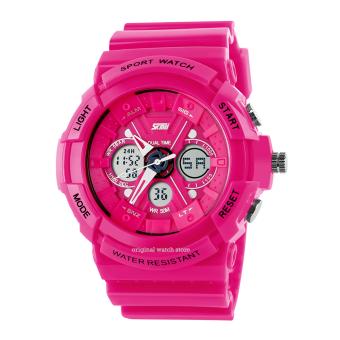 Skmei - Jam Tangan Wanita - Pink - 0966  