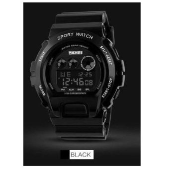 SKMEI Men Quartz Digital Watch Men Sports Watches Military JamTangan Adult Kids Children Original1150/Black - intl  