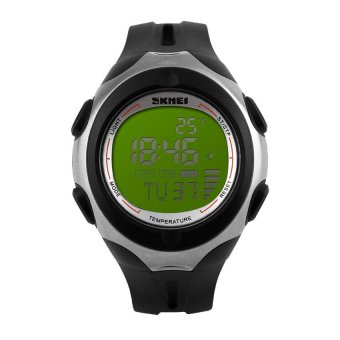 SKMEI Men's Analog Digital Watch for Outdoor Sports with Waterproof Function (Green)  