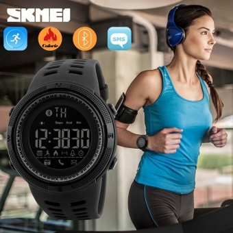 SKMEI merek Watch pria Smart Watch Chrono kalori Pedometer multi-fungsi olahraga Watches pengingat Digital jam tangan Relogios 1250 - intl  