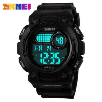 Skmei Sports Watch for men / boy / student / gentleman DigitalWatches LED Water Resistant 1054 Red(Not Specified)(OVERSEAS) - intl  