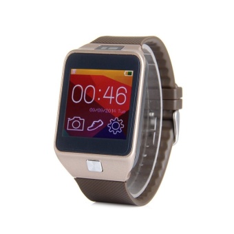 Smart Bluetooth Watch (Brown) - intl  