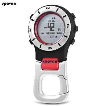 Spovan Outdoor Sports Climbing Mountaineering Watch Multi-functionThermometer Altimeter Barometer Compass Watches(Not Specified)(OVERSEAS) - intl  