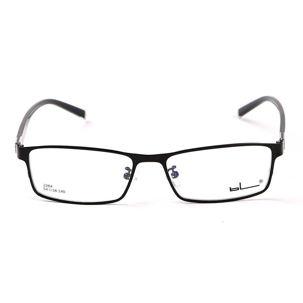... Stallane Fashion Optical Myopia Glasses Frame Alloy Spectacle Eyewear Full Rim Eyeglasses for Men (Black ...