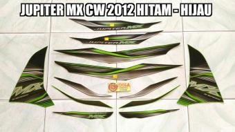 Gambar Striping Jupiter Mx Cw 2012 Hitam   Hijau