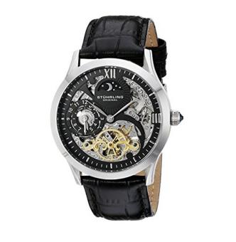 Stuhrling Original Men's 571.33151 Special Reserve 571 Analog Automatic Black Watch - intl  