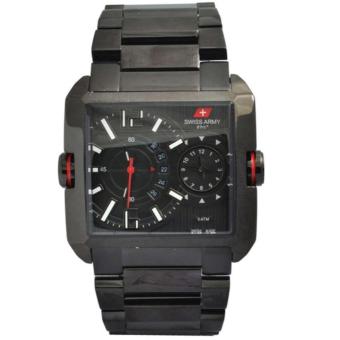 Swiss Army dhc - Jam Tangan Pria -Stainlesstell Strap - SA0102M  