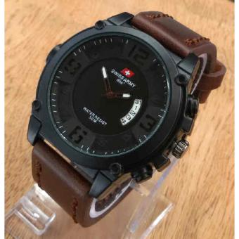 Swiss Army Jam tangan Pria-Cowo - Quick -Tanggal Aktif -SA786GS - Design Fashion -Formal -Casual -Terbaru  