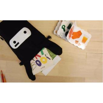 Tas Serut Kelinci Motif Ninja - Putih Pebruari 2019 - 4 Tas Serut Kelinci Motif Ninja - Putih - 4
