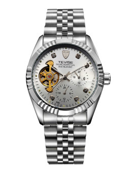 Tevise 629-FEILUN-B-G Top Brand Luxury Digital Casual Watch Men Business Wristwatch Automatic Mechanical Fashion Wrist Watches - Intl  