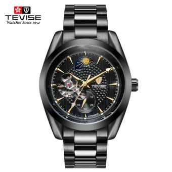 Tevise Luxury Brand Watch Mechanical Watch Men Business Wristwatches Automatic Watches Men Clock Black - intl  