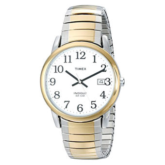 Timex Men's T2H311 Easy Reader Two-Tone Expansion Band Watch - Intl  