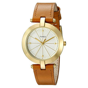 Timex Women's TW2P79500AB City Collection Analog Display Quartz Brown Watch - intl  