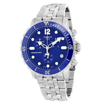 Tissot Men's T0664171104700 Seastar Stainless Steel Watch with Link Bracelet - Intl - Intl  