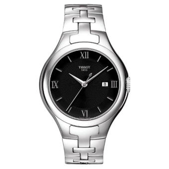 Tissot T-Trend T12 Black Dial Stainless Steel Ladies Watch T0822101105800 - Intl  