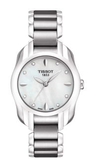 TISSOT T-Wave Round Jam Tangan Wanita T0232101111600 - Stainless Steel - Silver  